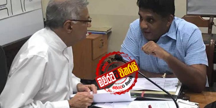 රනිල්-සජිත් රහස් හමුවෙන් සජිත් පිල තිගැස්මෙන්
