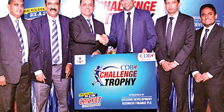 CDB වෙතින් වෙළෙඳ සේවා සය සාමාජික ක්රිකට් තරගාවලියට අනුග්රාහකත්වය