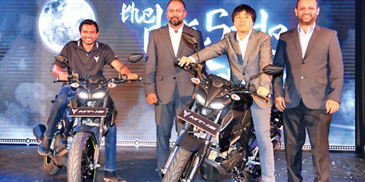 YAMAHA- MT 15 වෙළෙඳ පොළට