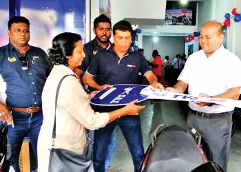 TVS Lanka සමාගමේ  නවතම ප්‍රදර්ශනාගාරය කුරුණෑගලදී විවෘත වේ