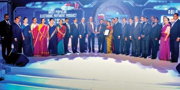 මහජන බැංකුවට රන් සම්මාන ත්‍රිත්වයක්