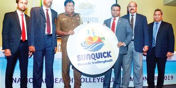 සන්කුවික් ජාතික බීච් වොලිබෝල් තරගාවලිය  මීගමුව වෙරළ තීරයේදී