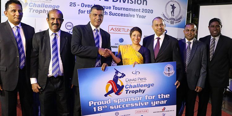 වෙළෙඳ සේවා ඊ කාණ්ඩයේ ක්රිකට් තරගාවලියට ඬේවිඞ් පීරිස් සමූහ ව්යාපාරය අනුග්රහය දක්වයි