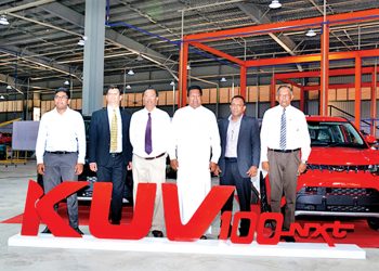 මහින්ද්‍රා සහ අයිඩියල් මෝටර්ස්  KUV100 NXT මෝටර් රථය හඳුන්වාදෙයි