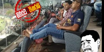 කොටපොළ මන්ත්‍රී කකුලක් ගිය උඩක්