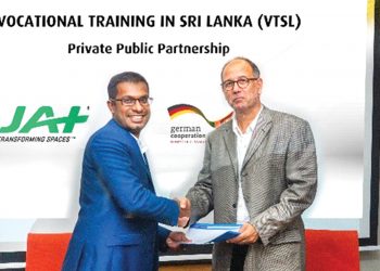 ජැට් හෝල්ඩින්ග්ස් GIZ වෘත්තීය පුහුණු ව්‍යාපෘතිය සමඟ අවබෝධතා ගිවිසුමකට