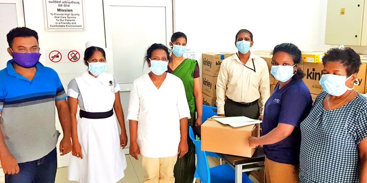 සබරගමුව  විශ්වවිද්‍යාලයේ  ආදි විද්‍යාර්ථීන්ගෙන්  IDH රෝහලට  පරිත්‍යාගයක්