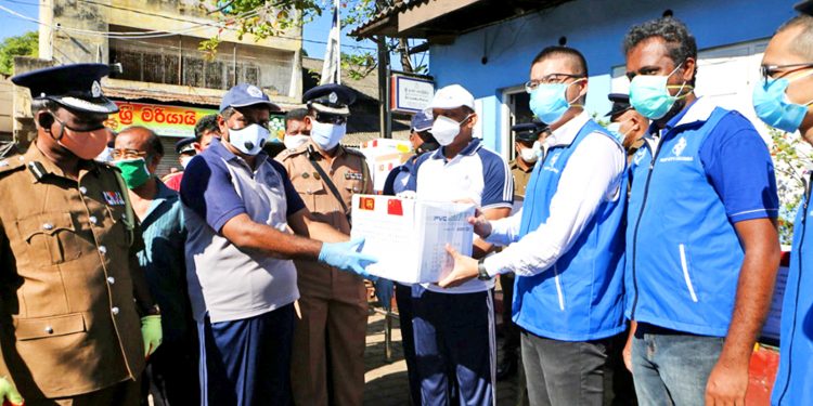 පෝට්සිටි වෙතින් රු. ලක්ෂ 60කට අධික ද්රව්යමය පරිත්යාග