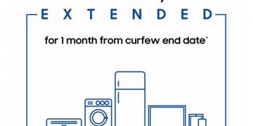 Samsung  වගකීම් කාලය  දීර්ඝ කරයි