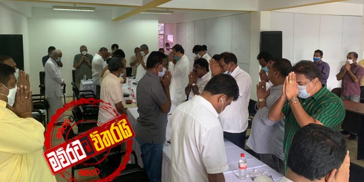 ආණ්ඩුව සමග ඩීල් ගැසූ එජාප කල්ලියට විරුද්ධව සජිත් පිලෙන් විශ්වාසභංගයක්