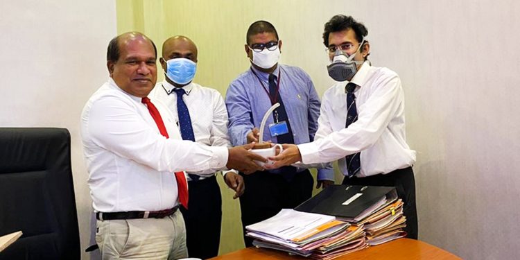 දංකොටුව පෝසිලේන්  වාෂ්ප ආශ්වාසකයක් හඳුන්වාදෙයි