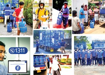 ලිට්රෝ වෙතින් අඛණ්ඩ ගෑස් සැපයුමක්