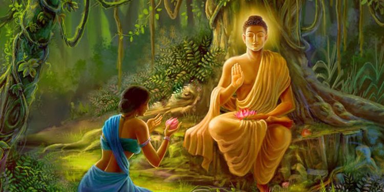බුදු රුවට ජීවය දුන් මහා දානය