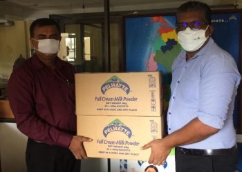 පැල්වත්ත සමාගමෙන්  ‘මිතුරු මිතුරෝ’ සංවිධානයට කිරි පිටි පරිත්‍යාගයක්