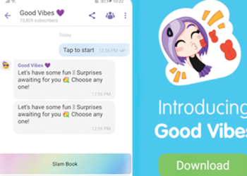 වයිබර් Good Vibes Bot  විශේෂාංගය එළිදකී