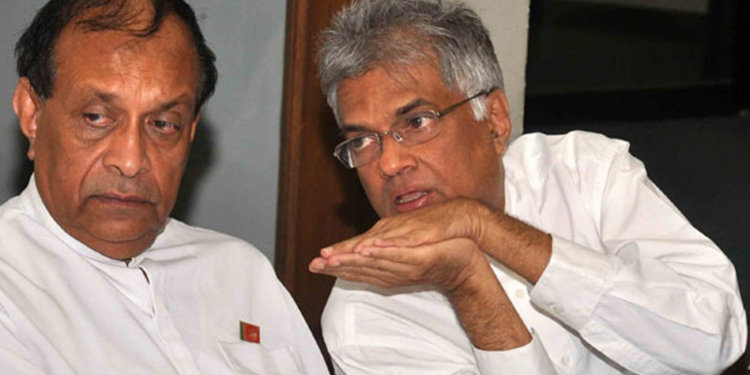 ලියුම් ගැටුම සැරටම යයි: කරුගේ ලියුමට රනිල්ගේ පැත්තෙනුත් පිළිතුරු ලියුමක්