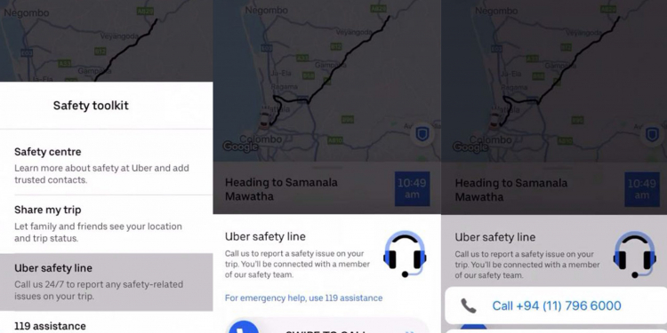 UBER ශ්රී ලංකාවට පැය 24 පුරා ක්රියාත්මක සහය සේවාවක් හඳුන්වා දෙයි