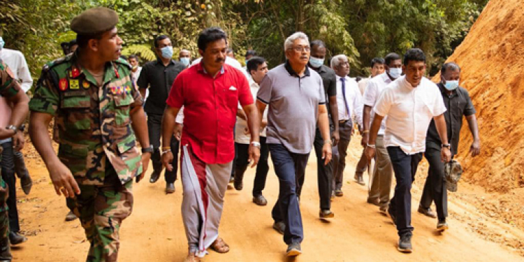 ගෝඨා ලංකාගමට ‘ඉන්ටර්නෙට්’ දෙයි