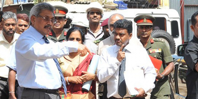 ගෝඨා නිවාස අධිකාරියට කඩා පනී (VIDEO)