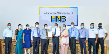 HNB සේවකයන්ගේ දිනක වැටුප  IDH රෝහලේ නවීනතම  පුහුණු මධ්‍යස්ථානයට පිරිනමයි