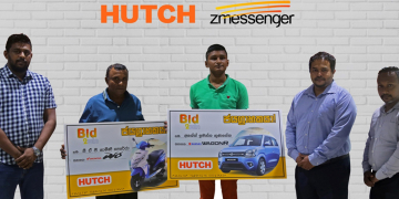 zMessenger සහ HUTCH එක්ව  BID2WIN තරගයේ ජයග්‍රාහකයින් අගයයි