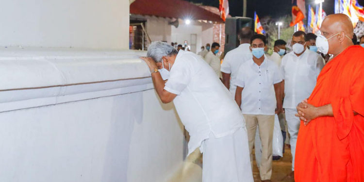 ජනපති මිහින්තලේ වැඳ පුදා ගනී