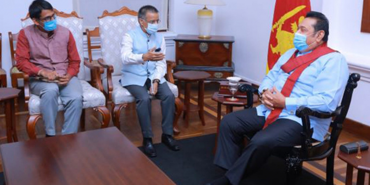 ඉන්දීය මහකොමසාරිස් හදිසියේම මහින්ද හමුවෙන්න එයි