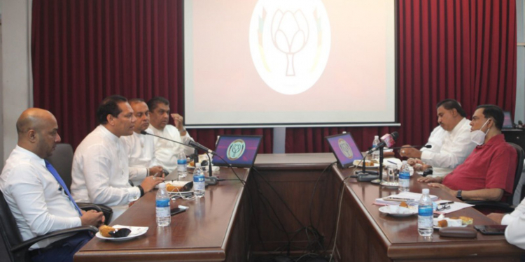 බැසිල් ශ්රීලනිප නියෝජිතයන් සමග විශේෂ සාකච්ජාවක (PHOTOS)