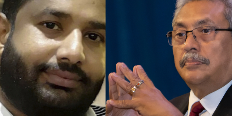 සී.අයි.ඩි.ය නිදහස් කරපු රියාජ්ගෙන් ජනපතිට ලිපියක්