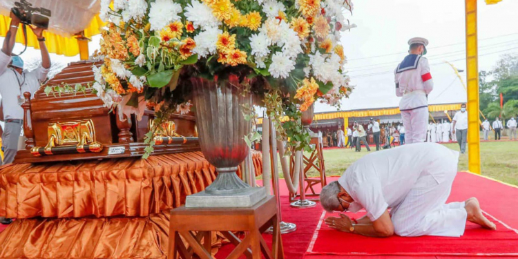 නාපාන හිමි ගැන කවුරුත් නොදත් කතාවක් ජනපති මතක් කරයි
