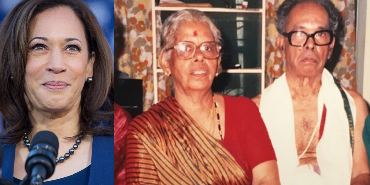 අමෙරිකා උප ජනාධිපති කමලාගේ සීයයි-ආච්චියි යාපනේ (VIDEO)