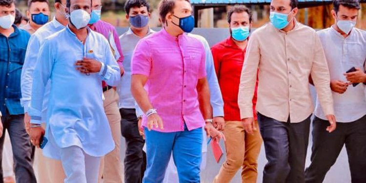 නාමල් යටිතල පහසුකම් සංවර්ධනය මාතලේට අරන් යයි (PHOTOS)