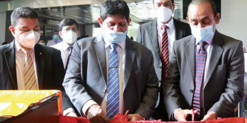 මහජන බැංකුවේ සේවා මධ්‍යස්ථානයක්  ශ්‍රී ලංකා  රක්ෂණ  සංස්ථා  ප්‍රධාන කාර්යාලයට