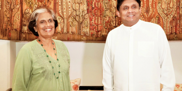 සජිත් හදිසියේම චන්ද්රිකා මුණගැහුණේ ඇයි?