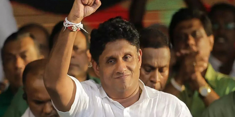 ඔක්කොම පරදා සජිත් පාර්ලිමේන්තුවේ අංක එකට එයි