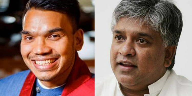 එල්.පී.එල්. හිල් පෙන්වමින් අර්ජුන නාමල්ට ලියයි