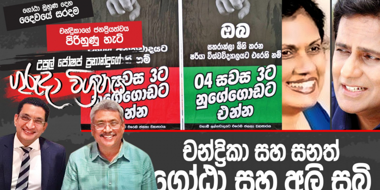 චන්ද්රිකා සහ සනත්: ගෝඨා සහ අලි සබ්රි (උපුල් ජෝශප් ප්රනාන්දුගේ ගුරුදා විග්රහය)