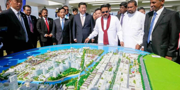 පෝර්ට්සිටියේ ලොකුම ඉදිකිරීම චීනෙට