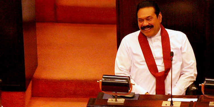සතියකට පසු මහින්ද අද පාර්ලිමේන්තු එයි