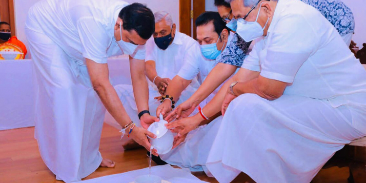 GR-MR-CR සහ BR මැදමුලනේදී හමුවක් (PHOTOS)