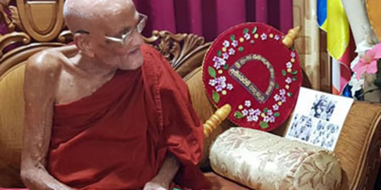 රාමඤ්ඤ නිකායේ මහනායක හිමියෝ අපවත් වෙති