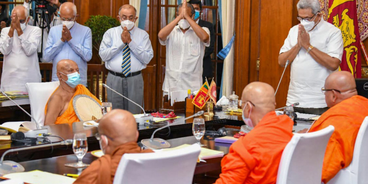 බෞද්ධ උපදේශක සභාව 7 වන වරටත් රැස්වෙයි: ජනපතිට ප්රසාදය