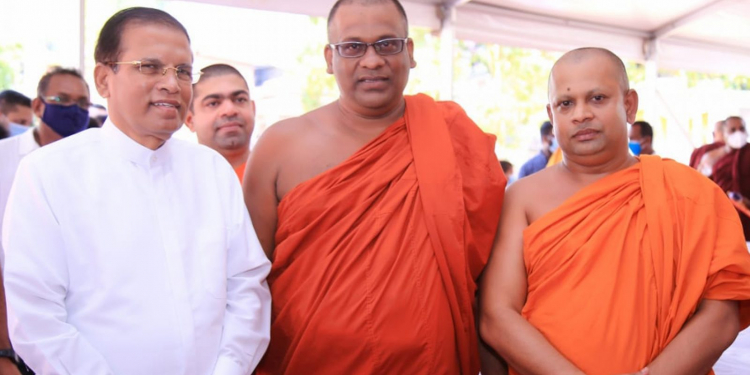 ඥානසාර හිමිගෙන් මෛත්රීපාලට ආරාධනාවක් (PHOTOS)