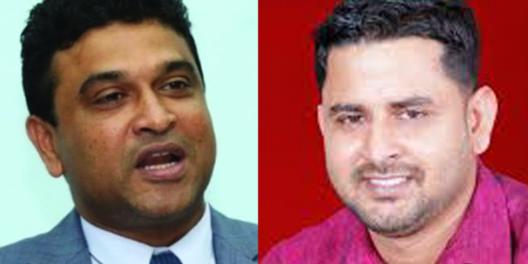 අයවැය අස්සේ මන්ත්රීවරු දෙන්නෙක් ‘ස්නූකර්’ ගහලා (PHOTOS)