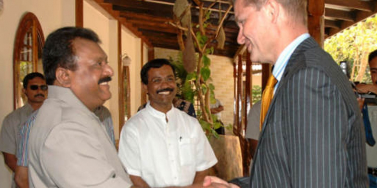 ලංකාවටම එපා වූ නෝර්වේ සොල්හයිම් යළි ලංකාවට අත තියයි