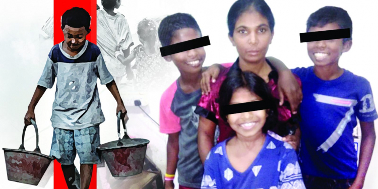 ශිෂ්‍යත්වෙන් ලකුණු අරන් හීන ගොඩක් රන්දා: කාගෙන්වත් උදව් නැතිව පස් අදිනා පැංචා…