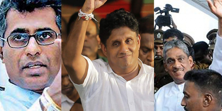 සජබෙ රැස්වෙයි: නායක සජිත්: සභාපති ෆොන්සේකා: ජ්‍යෙෂ්ඨ උපසභාපති චම්පික