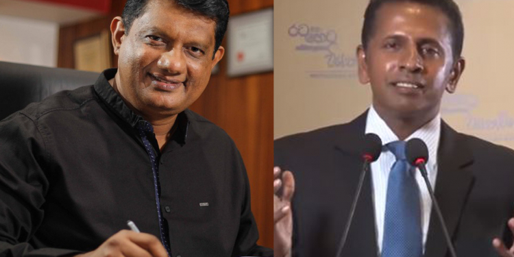 ආණ්ඩුවේ පණිවුඩයක් අරන් වරාය ඇතුළට ගිය ගොඩහේවාට-ප්රියත්ට දැඩි විරෝධයක්