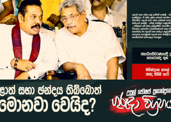 පළාත් සභා ජන්දය තිබ්බොත් මොනවා වෙයිද? (උපුල් ජෝශප් ප්‍රනාන්දුගේ ගුරුදා විග්‍රහය)