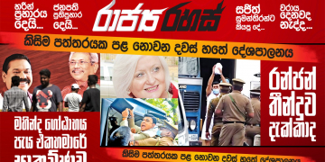 හරීන් පත්තු කර ජනපති අවුලපු දේශපාලන ගින්න (රාජ්‍ය රහස්)